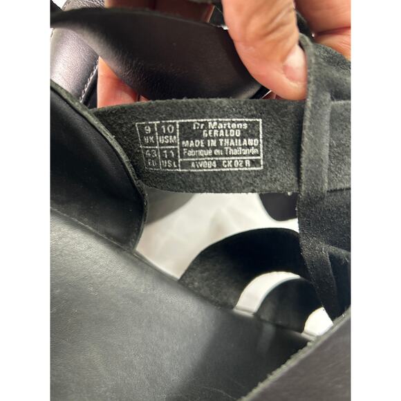 DR MARTENS MENS ANKLE STRAP GERALDO SANDALS, SIZE 10 - Picture 6 of 8